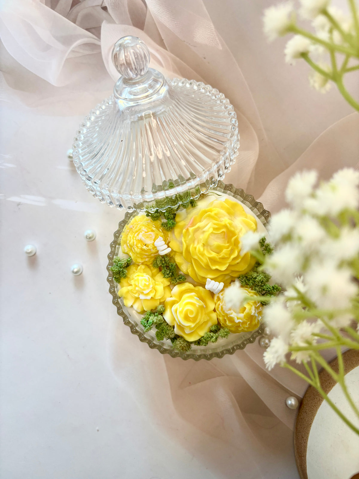 Sunlit Blossom Jar