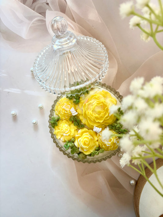 Sunlit Blossom Jar